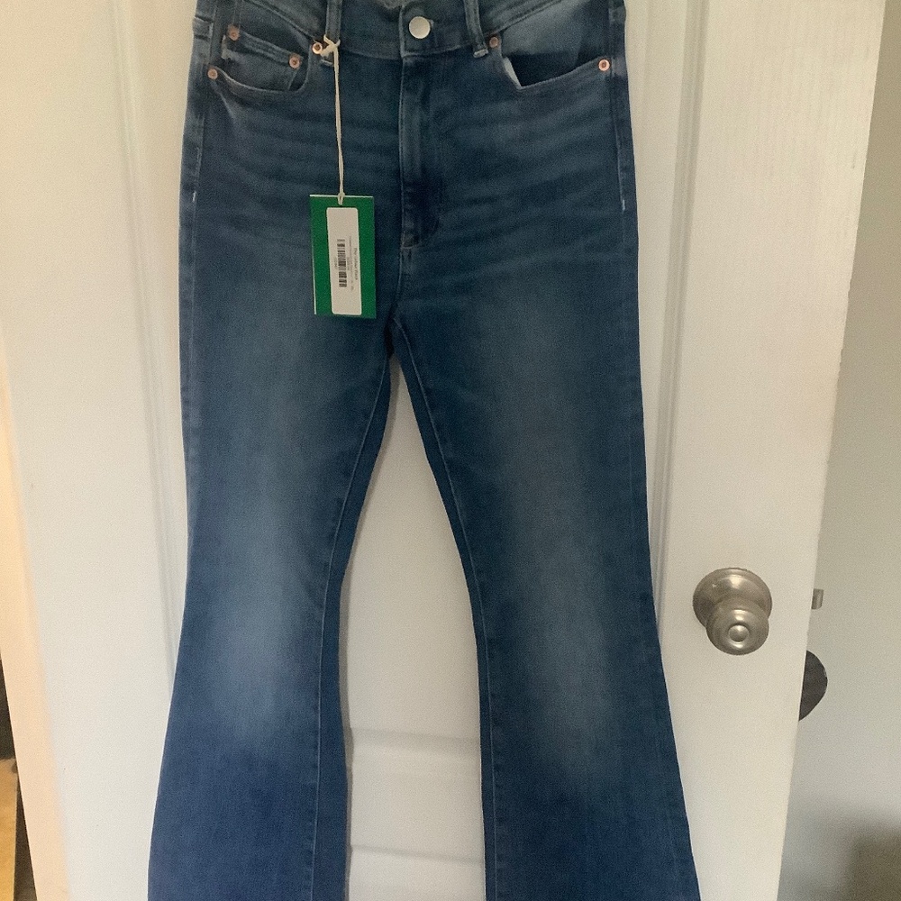 DL Bridget intercolour bootcut jeans size 26 waist and 33 length new .